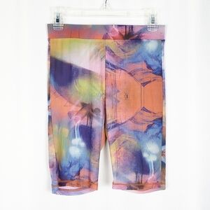 FOREVER 21 colorful sheer bike shorts